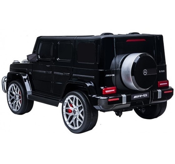 Mercedes g63 12V 2-seater metallic black - Afbeelding 3