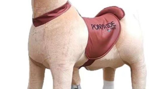 Pony Ride, Horse light Brown ,MEDIUM