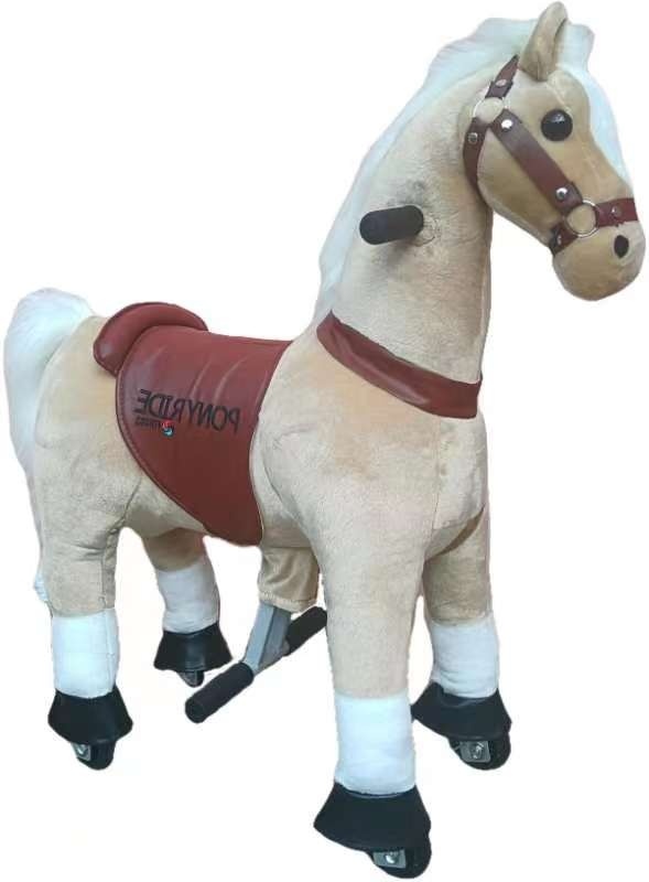 Pony Ride, Horse light Brown ,SMALL - Afbeelding 3