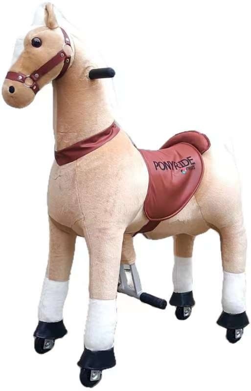 Pony Ride, Horse light Brown ,SMALL