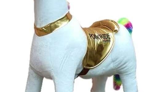 Pony Ride, Unicorn Gold ,SMALL