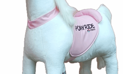 Pony Ride, unicorn Roze, MEDIUM