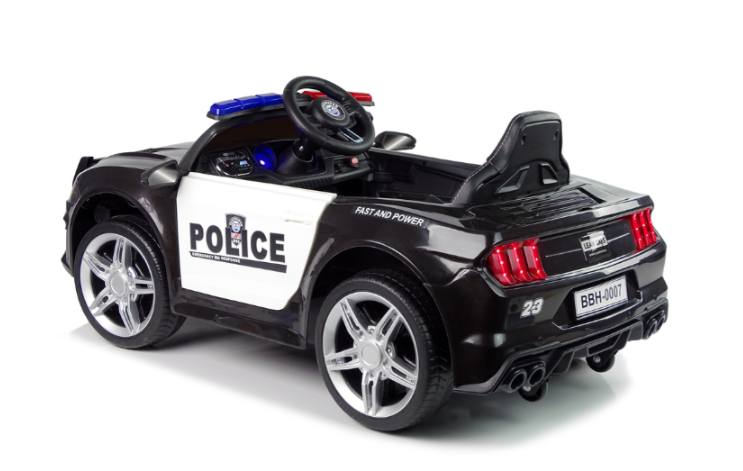 Sedan Police 12V Black - Afbeelding 2