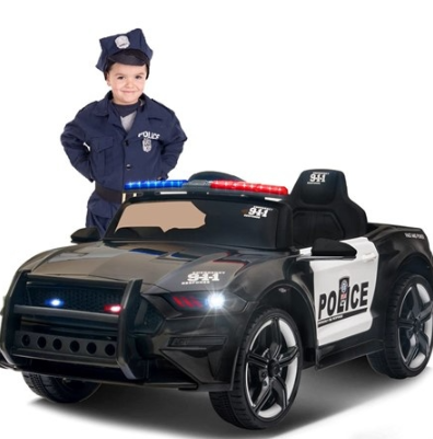 Sedan Police 12V Black - Afbeelding 5