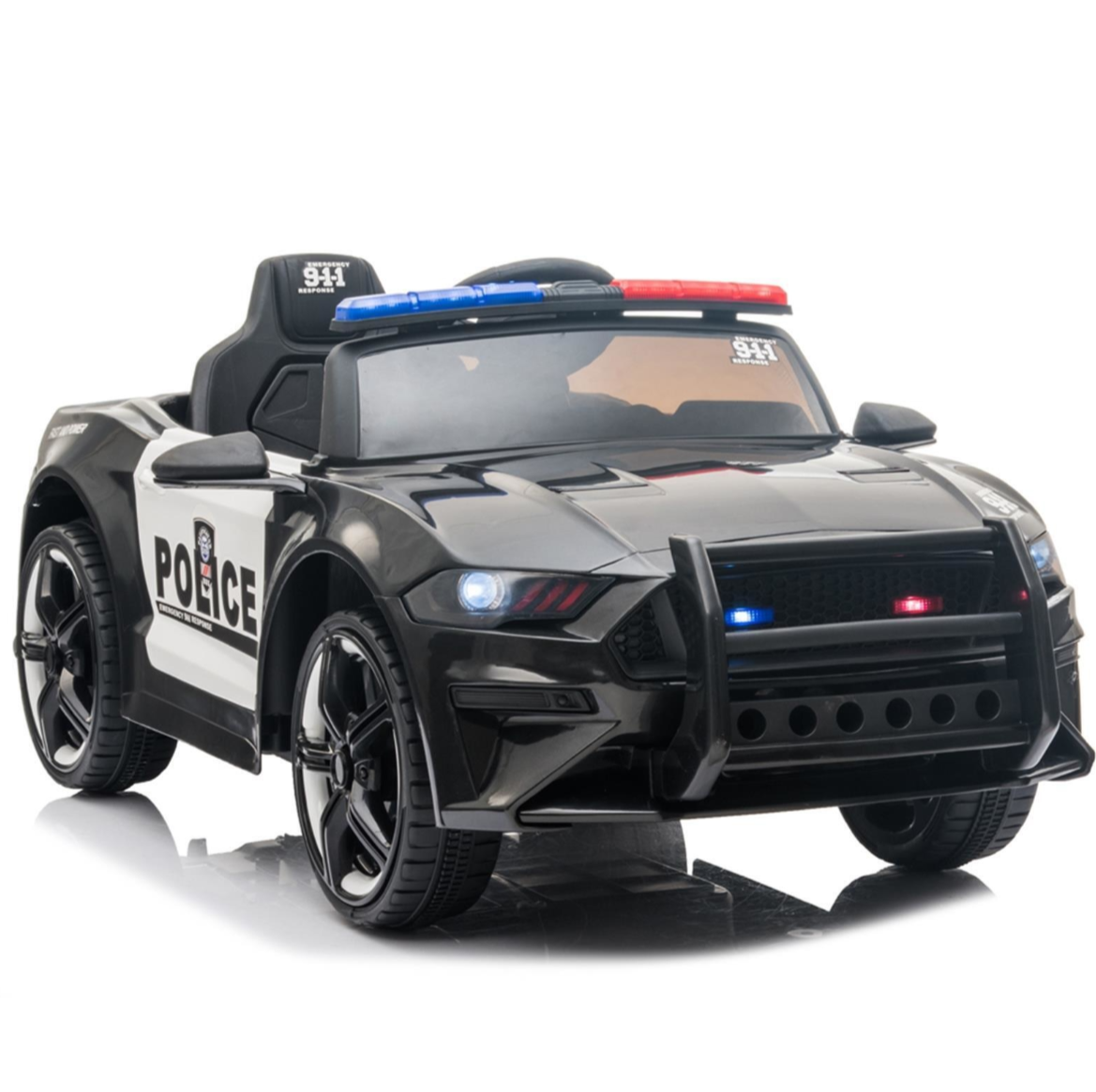 Sedan Police 12V Black