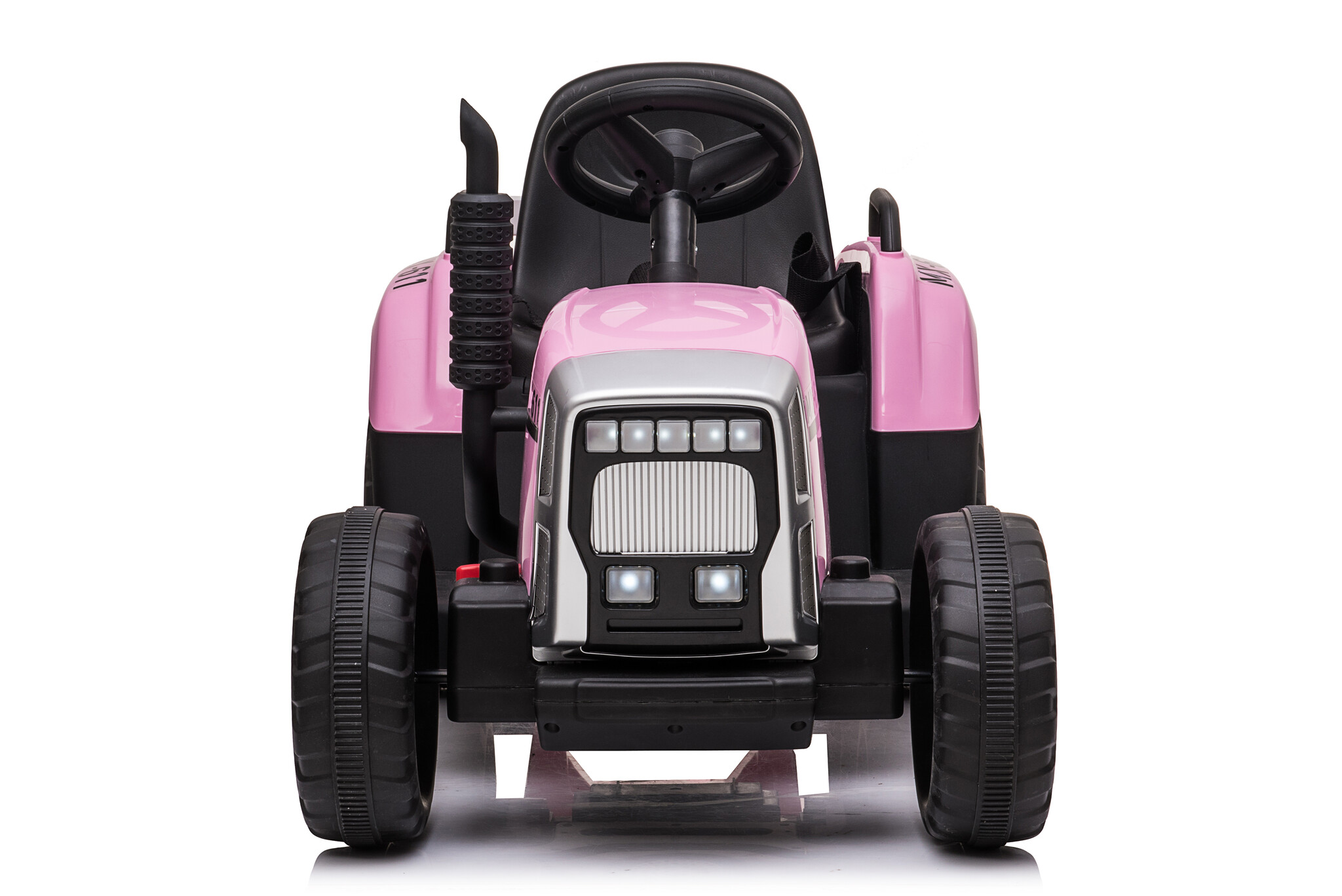 Tractor with trailer 12V Pink - Afbeelding 2